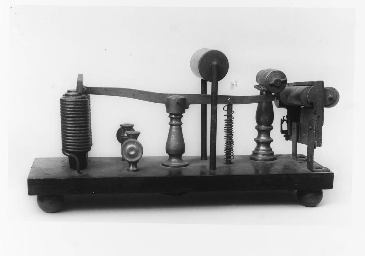 Telegraph Instrument, brass by Unknown artist
