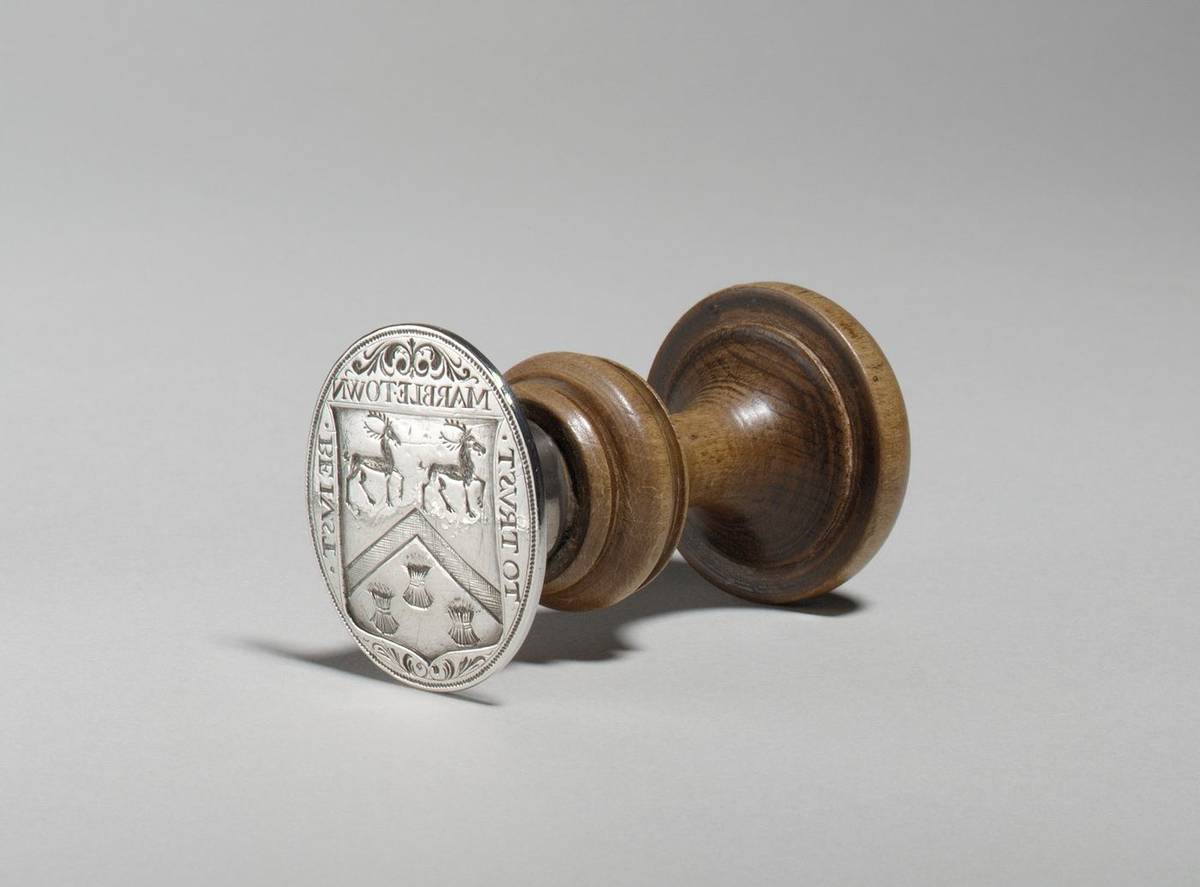 Seal, silver, wood by Jacob Boelen